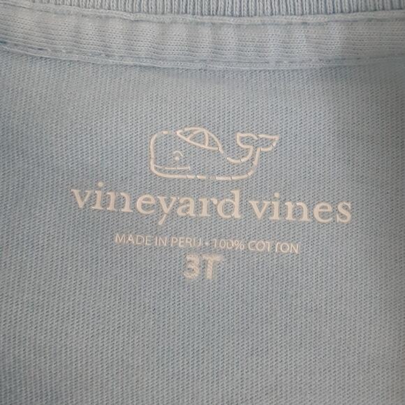 Vineyard Vines Whale Tee Set 2pc Solid Blue & Happy Hanukkah Long Sleeve 3T/4T - Picture 15 of 16